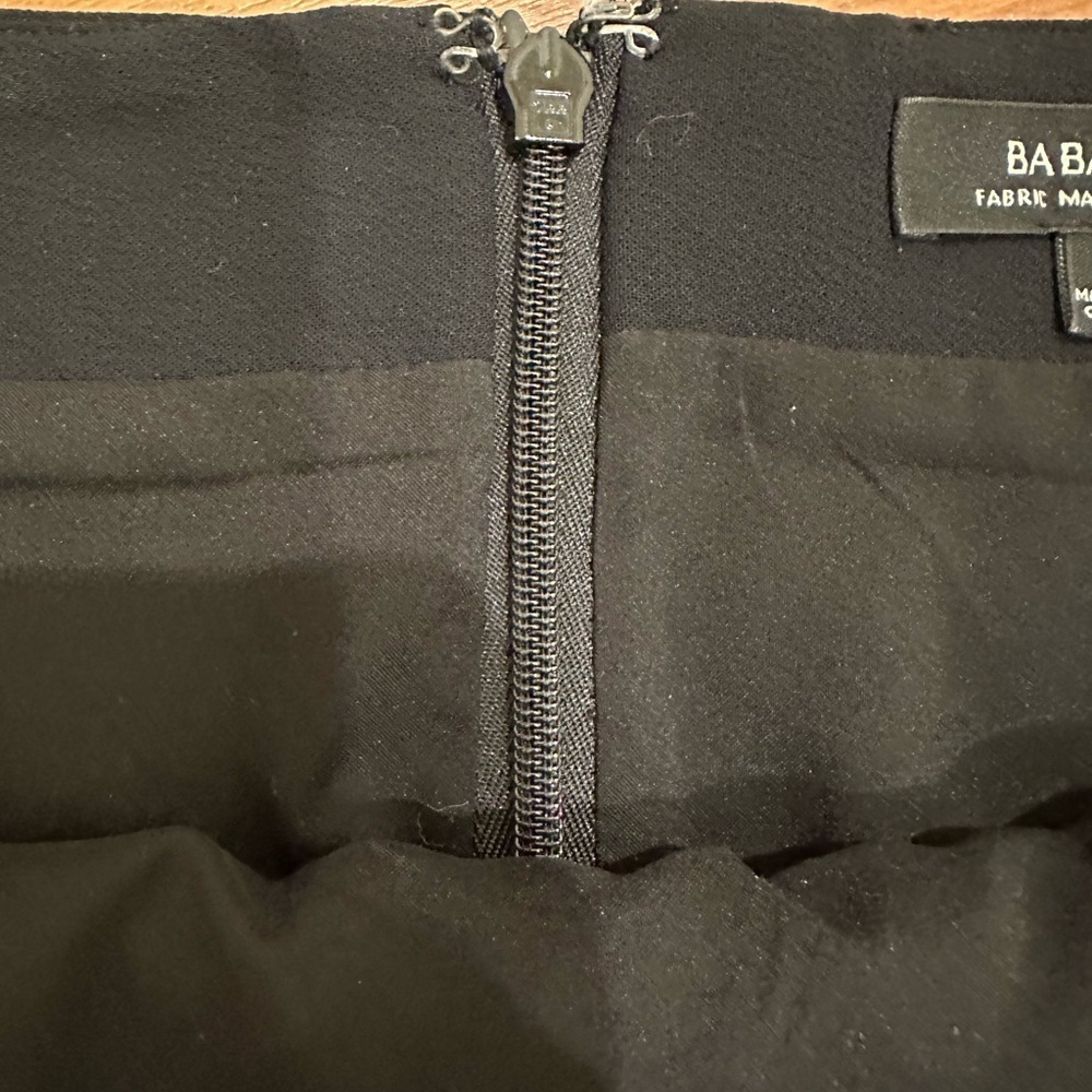Babaton Zayan Pencil skirt fully lined double slit size 6 black - Picture 16 of 17